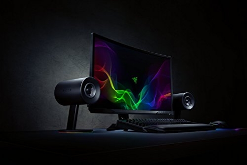 Razer Nommo Gaming Speaker 2.0 Sound System 3.5mm for PC Chroma RGB Black EU