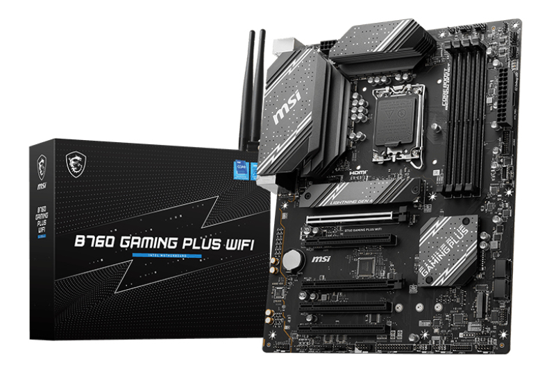 MSI B760 GAMING PLUS WIFI Motherboard Intel B760 LGA 1700 ATX