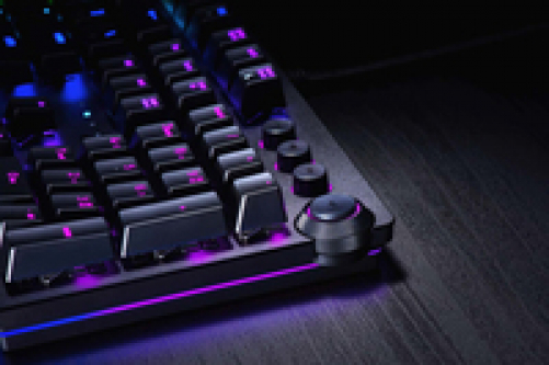 Razer Huntsman Elite Gaming Keyboard Opto-Mechanical Purple Switches ES-Layout