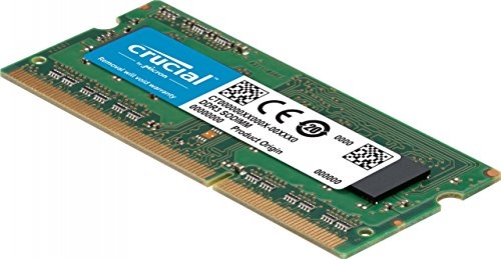 Crucial 4GB Laptop RAM (DDR3L 1600 MT/s PC3L-12800 204-Pin)