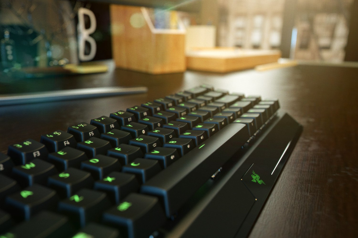 Razer BlackWidow V3 Mini Gaming Keyboard Dual Wireless Yellow Switches DEU Layout QWERTZ