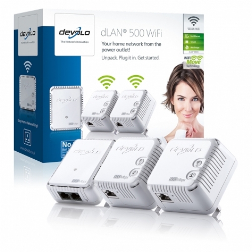  Devolo dLAN 500 WiFi, Network Kit