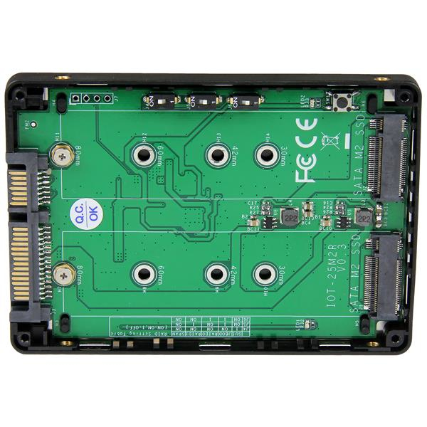 StarTech.com Dual M.2 NGFF SATA Adapter mit RAID