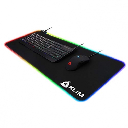 KLIM Supremacy XL Soft Gaming Mauspad mit RGB-Hintergrundbeleuchtung 780x300x4mm