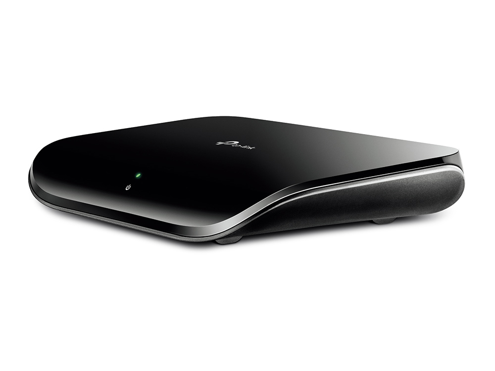 TP-Link TL-SG1005D 5-Port Gigabit Desktop Switch (5 10/100/1000Mbps-RJ45-Ports, Autoabstimmung, Auto-MDI/MDIX