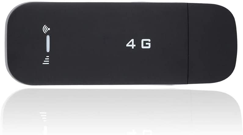 Denash 4G LTE Router, USB Portable Pocket Hotspot Travel Partner Wireless Network Support Intelligent Router LTE-FDD B1 / B3(With WiFi)