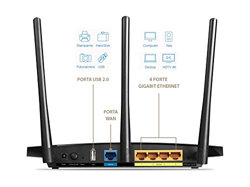 TP-Link Archer C1200 WLAN-Router Gigabit Ethernet Dual-Band