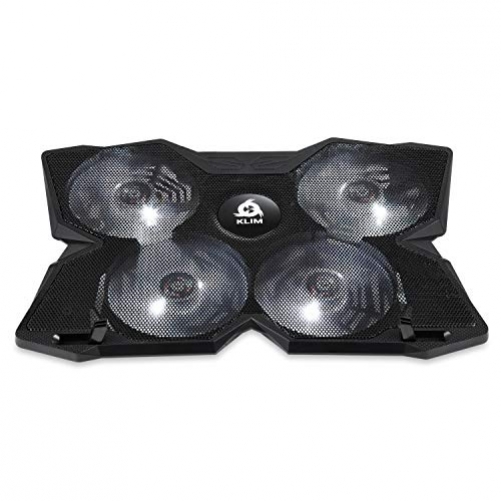 Klim Wind Gaming Laptop Kühler & Ständer für PC Mac PS4 Xbox schwarz weiß