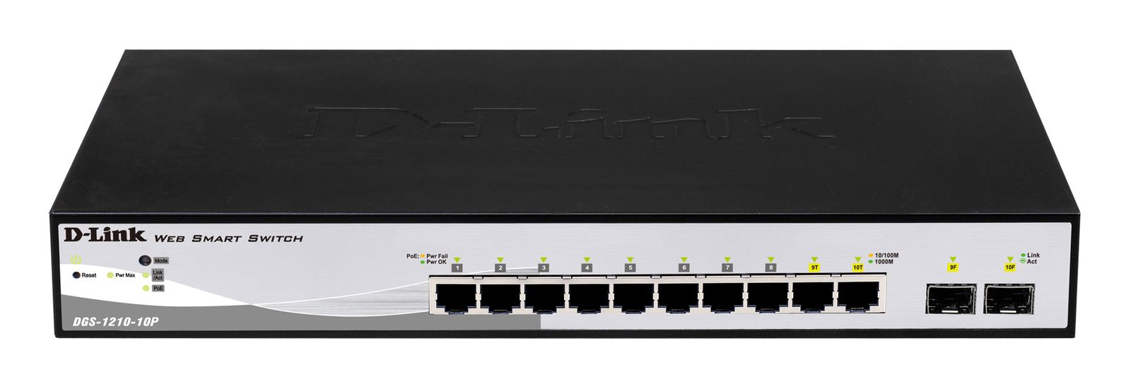 D-Link DGS-1210-10P Netzwerk-Switch gemanaged 1U PoE