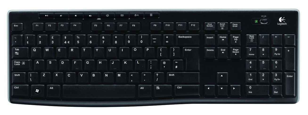 logitech kabellose Tastatur K270 ES-Layout