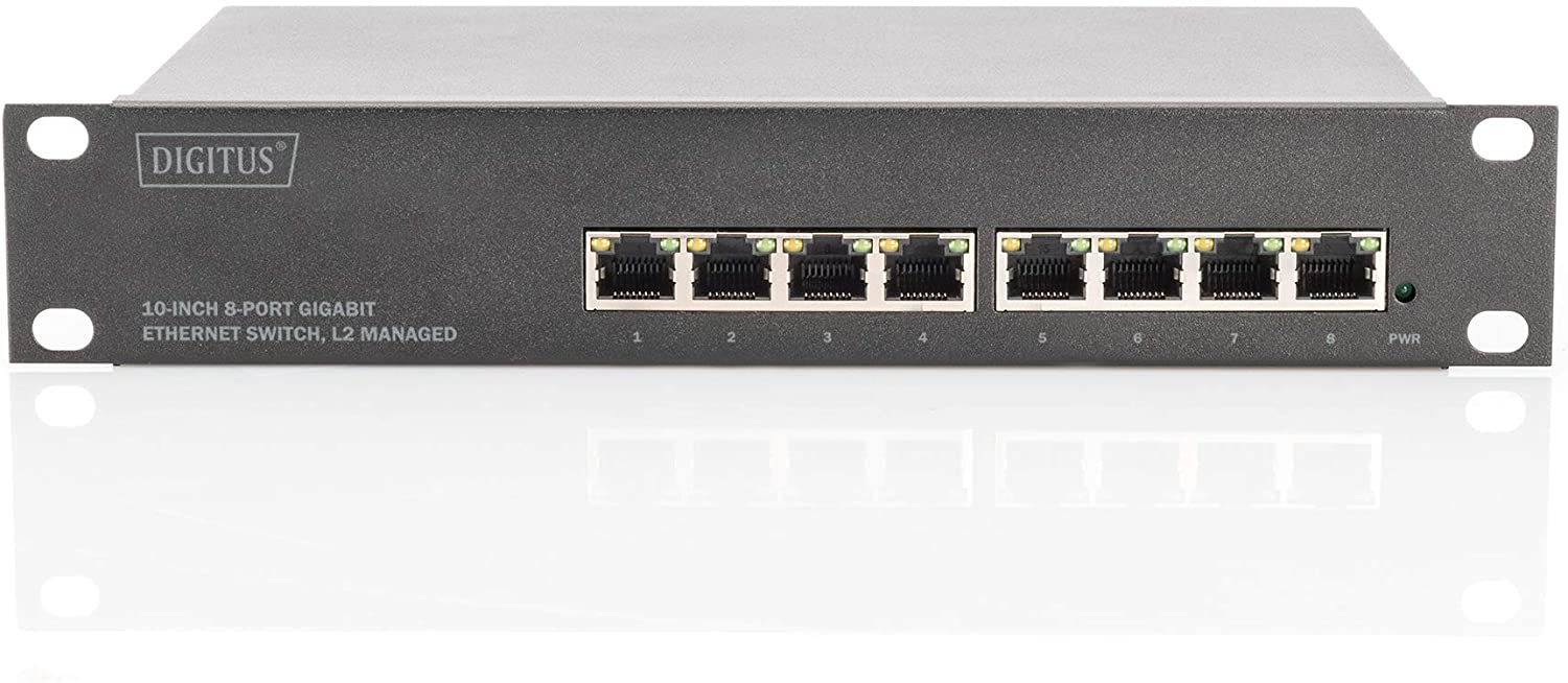 Digitus DN-80117 Network Switch Managed L2+ Gigabit Ethernet 10/100/1000