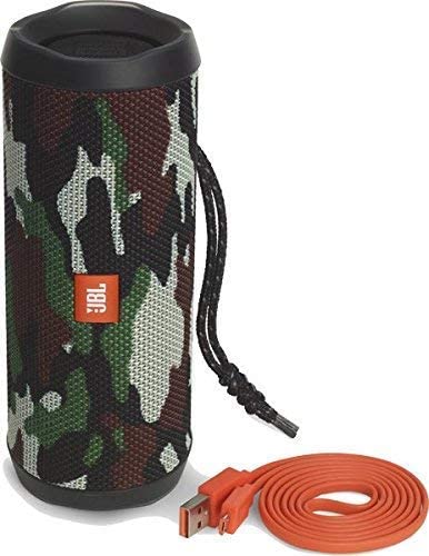 JBL Flip 4 Bluetooth Box in Camouflage – Wasserdichter, tragbarer Lautsprecher mit Freisprechfunktion & Sprachassistent – Bis zu 12 Stunden Wireless Streaming mit nur einer Akku-Ladung