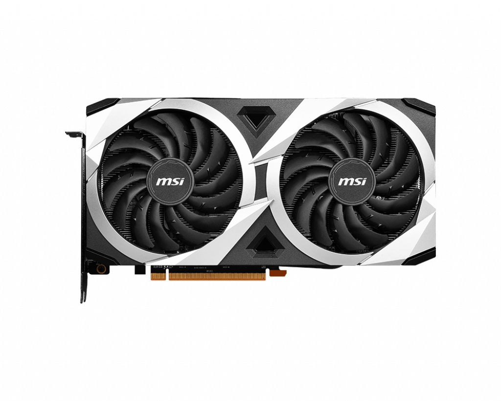 MSI MECH Radeon RX 6750 XT 2X 12G V1 12 GB GDDR6 Grafikkarte, PCIe 4.0, HDMI 2.1, 3x DisplayPort 1.4, 250 W, 2x 8-pin