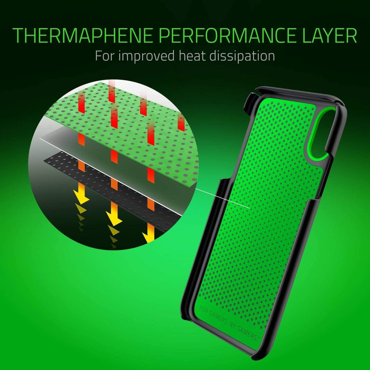 Razer Arctech Slim Smartphone Case for Apple iPhone 11 6.1" Black