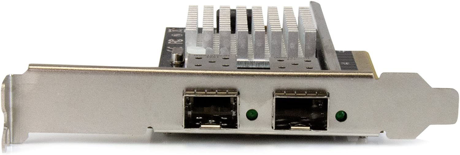 StarTech.com 2 Port 10G Fiber Network Card with Open SFP+ - PCIe, Intel Chip