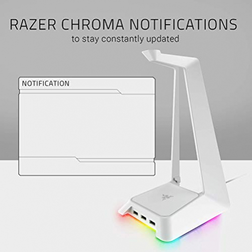 Razer Base Station Chroma Beleuchtung Headset Halterung weiß