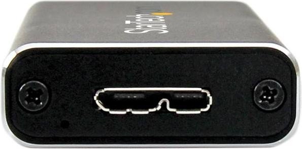 StarTech.com USB 3.1 (10Gbit/s) mSATA Hard Drive Enclosure ?SMS1BMU313 Aluminum
