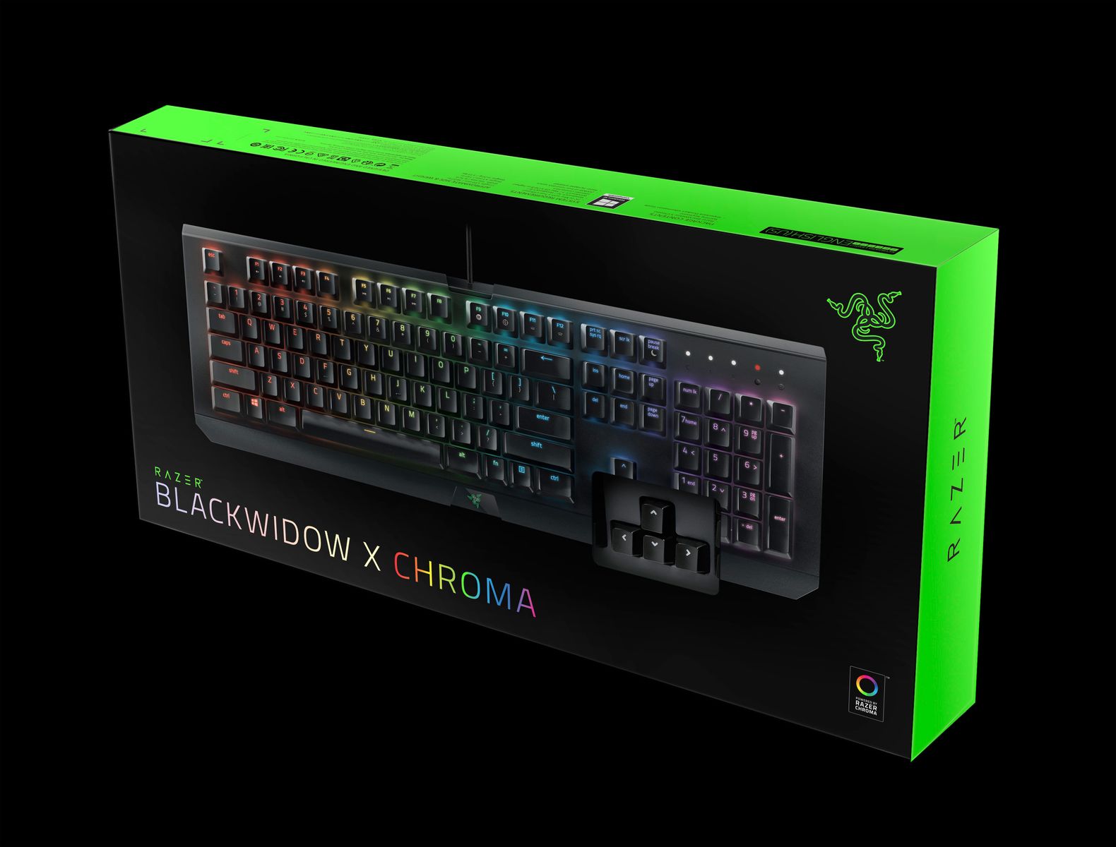 Razer BlackWidow X Chroma Mechanische Gaming Tastatur - ITA Layout - QWERTY