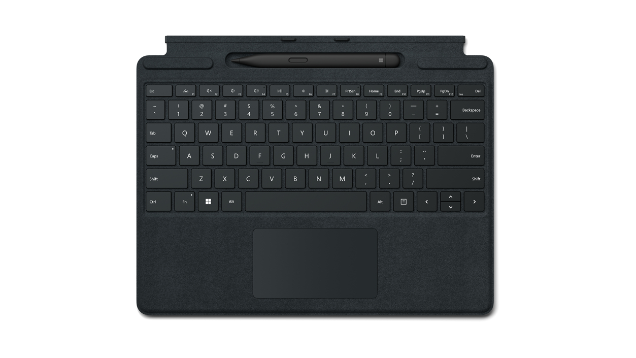 Microsoft Signature with Slim Pen 2 Microsoft Cover port Schwarz - (DEU Layout - QWERTZ)