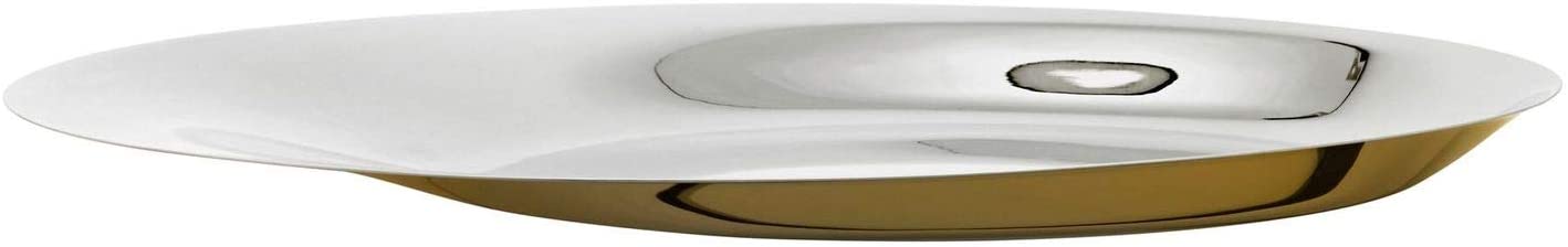 Stelton Norman Foster Diameter 18 cm Stainless Steel Partially Gold Plated