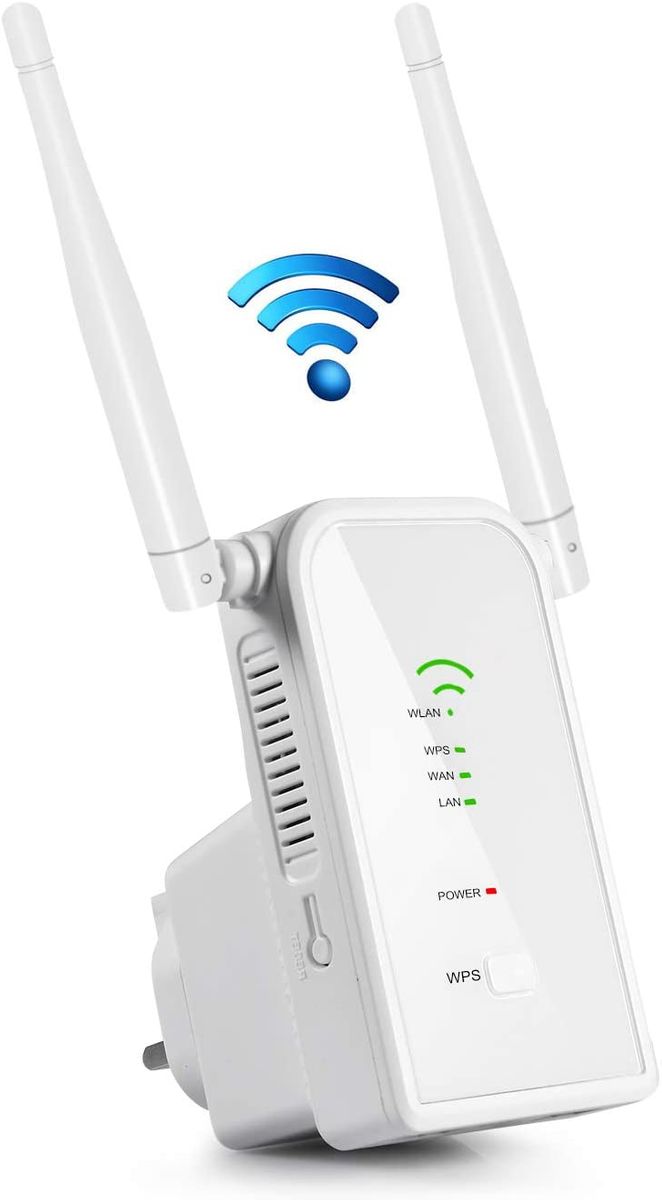 Wifi Booster Amplifier Wireless Range Extended Internet Signal Enhancer WPS UK 
