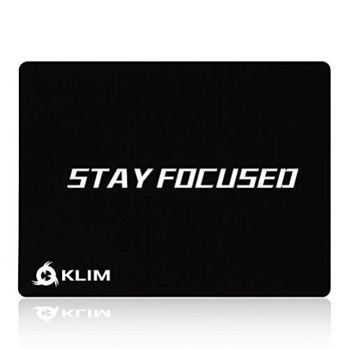 KLIM Stay Focused Gaming Mauspad Soft Rutschfest Glatte Oberfläche 320x270x3mm