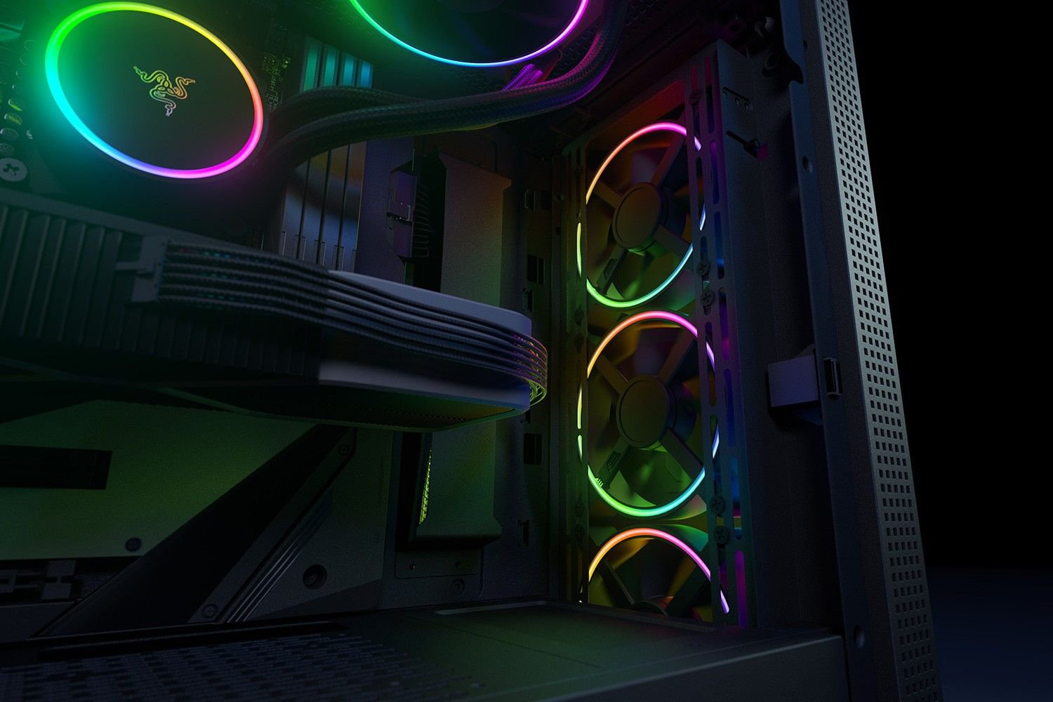 Razer Kunai Chroma aRGB Fan PC Hochleistungslüfter 120mm 1 Lüfter