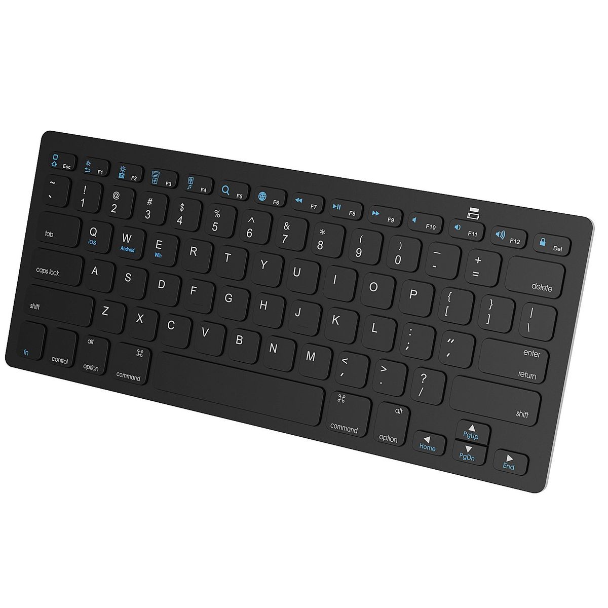 JETech 2155-KB-BT-UNIVERSAL-BK Bluetooth Schwarz Tastatur
