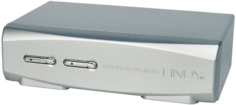 Lindy 39304 Keyboard/Video/Mouse (KVM) Switch Silver