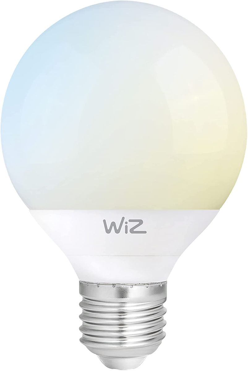 WiZ LED Lampe, Glühbirne. Alexa, Google, 1055lm, 2700-6500K, 25.000h, E27, weiss 14 x 9,5cm Fassung E27 G95