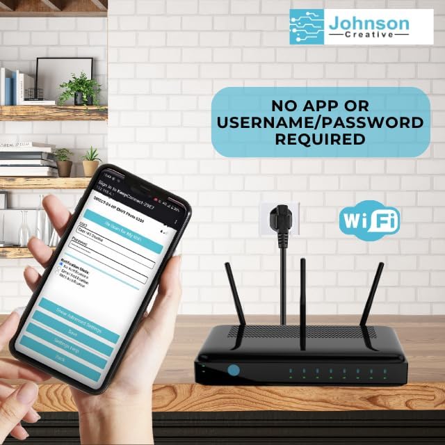 Keep Connect KC34 Router Rebooter, Router-Neustart & Überwachung, WLAN 2,4 GHz, SMS-Benachrichtigung, Keine App nötig, EU Stecker Typ F