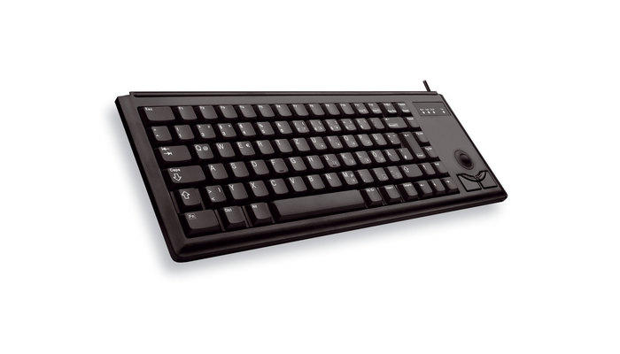 CHERRY G84-4400 TRACKBALL Kabelgebundene Tastatur, USB, Schwarz - (DEU Layout - QWERTZ) CHERRY G84-4400 TRACKBALL Kabelgebundene Tastatur, USB, Schwarz - (DEU Layout - QWERTZ)