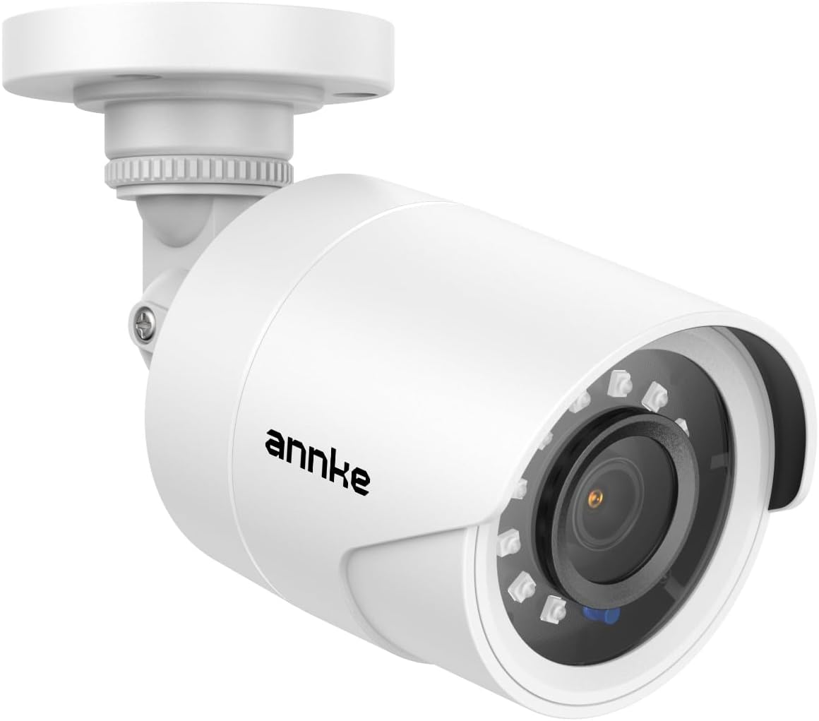 ANNKE AP-C51EK0103#UKH2 4-in-1 1080P Überwachungskamera, AHD/TVI/CVI/CVBS, IP66 wetterfest, Nachtsicht 20 m, Innen & Außen, Kugel, Weiß