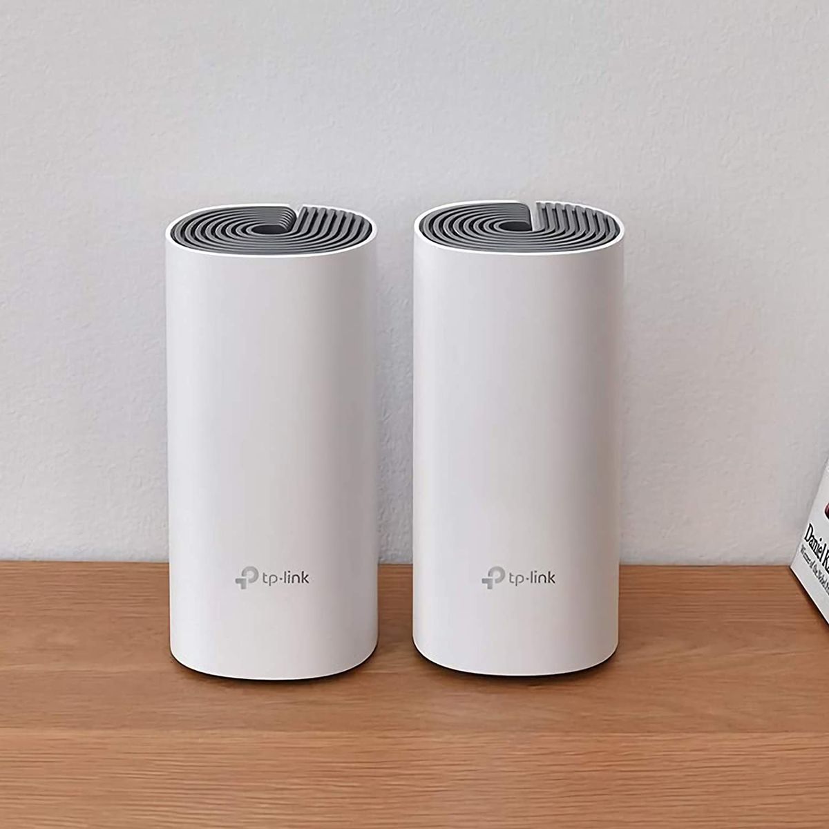 TP-Link Deco E4 Mesh Wi-Fi System AC1200 Dual Band WLAN Router & Repeater up to 260m² White 2er Pack v1.0