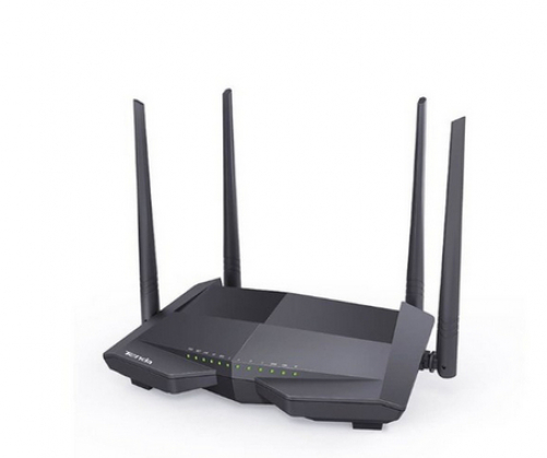 Tenda V1200 WLAN-Router Schnelles Ethernet Dual-Band (2,4 GHz/5 GHz) 4G Schwarz