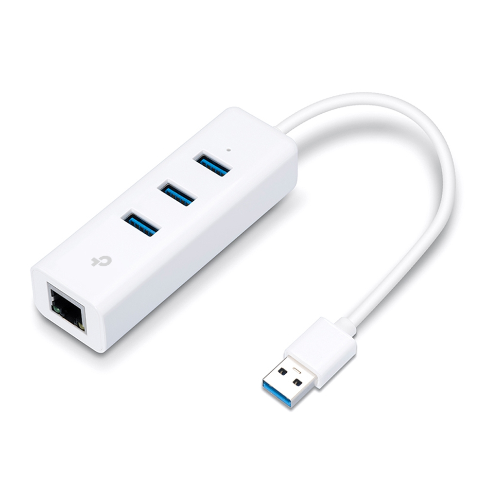 TP-Link 3-Port-USB 3.0-Hub & Gigabit-Ethernet-Adapter