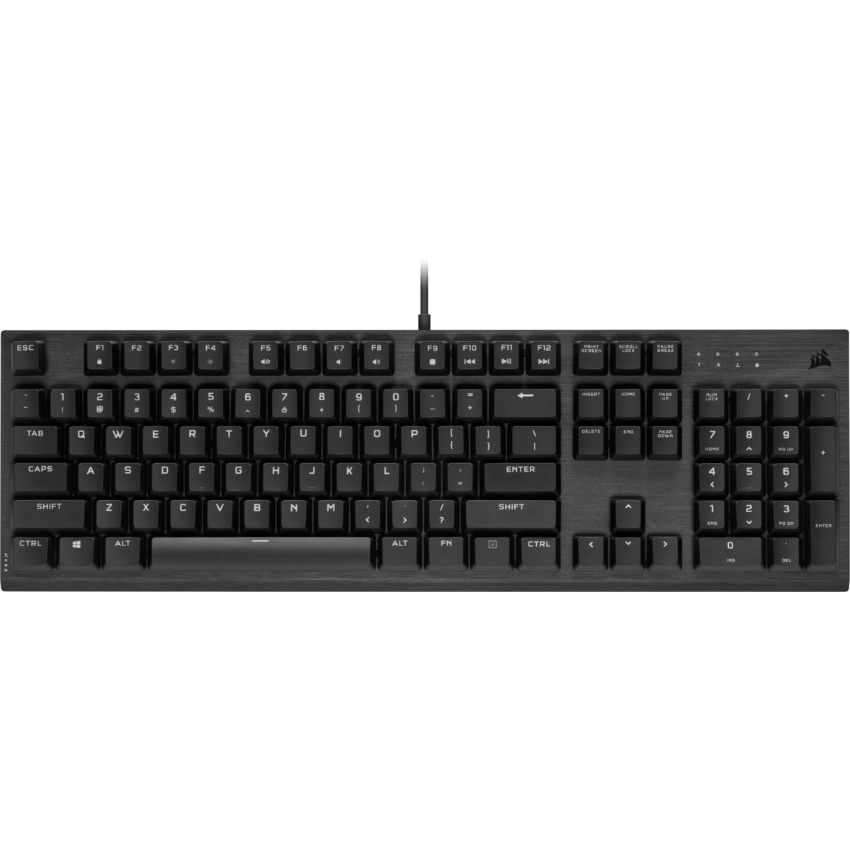Corsair K60 RGB PRO Low Profile Tastatur Gaming USB Schwarz