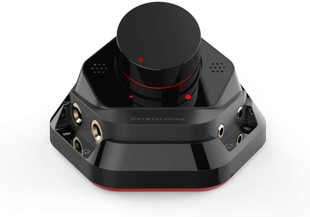 CREATIVE Sound Blaster AE-7 - Hochauflösende PCIe DAC- und Verstärker-Soundkarte mit diskretem Xamp-Kopfhörer-Doppelverstärker und Audio Control Modul (grau/schwarz)