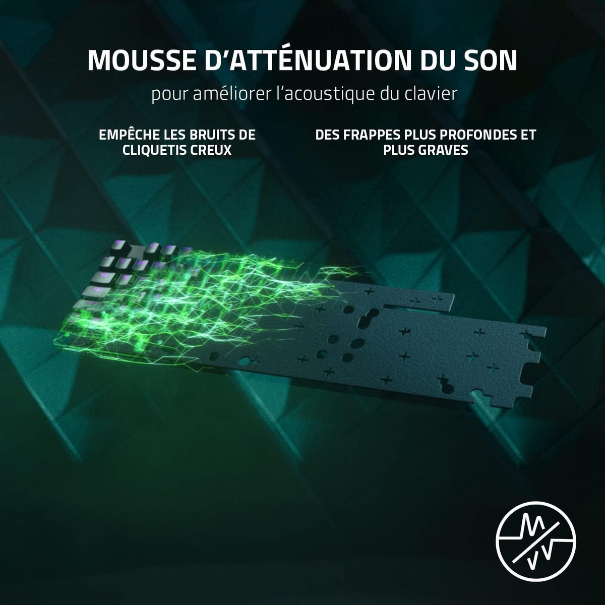 Razer Huntsman V2 Gaming Keyboard Optical Red Switches Chroma RGB FRA Layout AZERTY