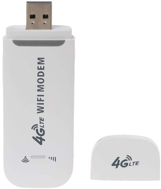 SUNERLORY 4G LTE Modem USB Network Adapter 150Mbps USB 4G LTE SurfStick - Wireless USB Network Card Universal Router USB WiFi Adapter Used for Desktop Laptops MID Devices