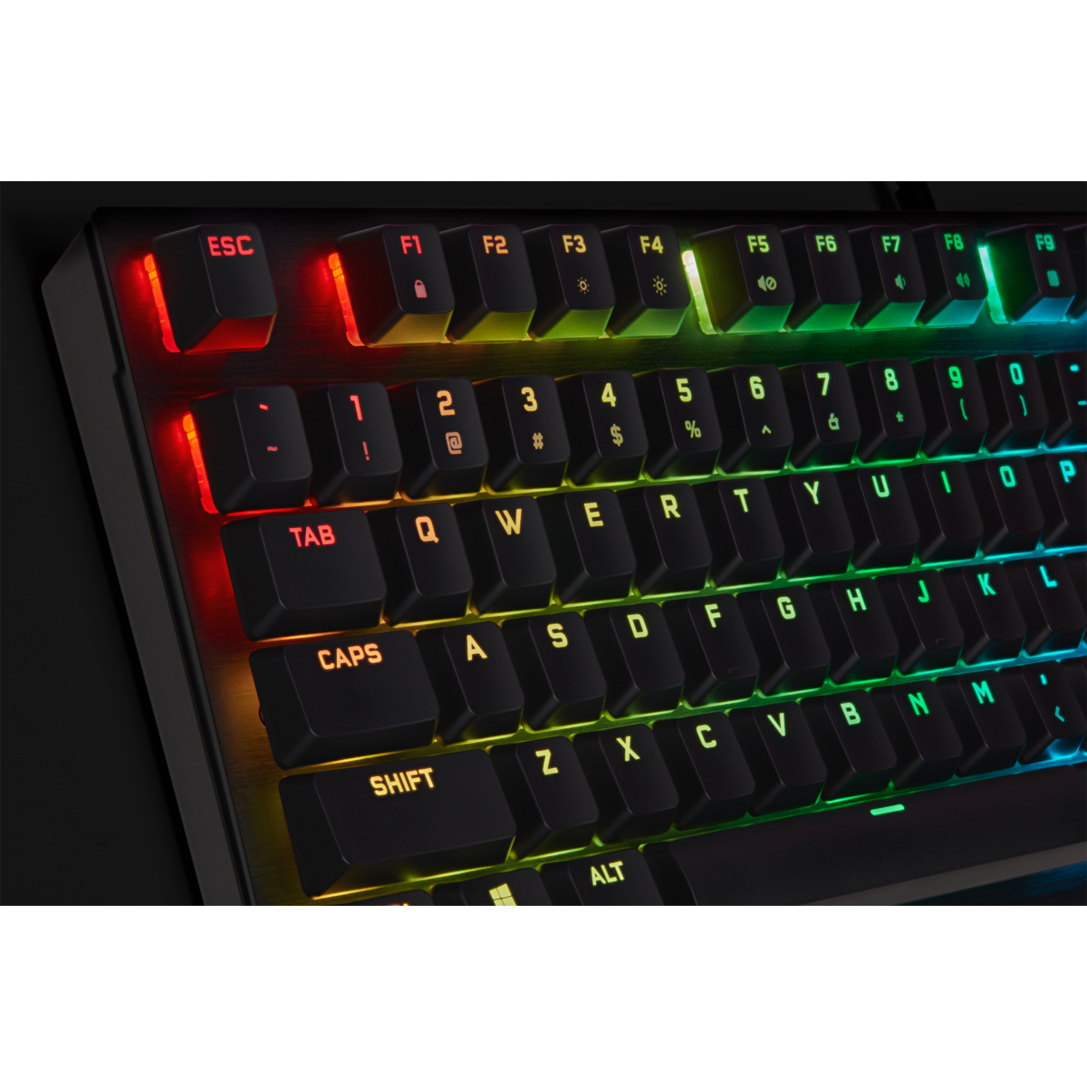 Corsair K60 RGB PRO Low Profile Tastatur Gaming USB Schwarz