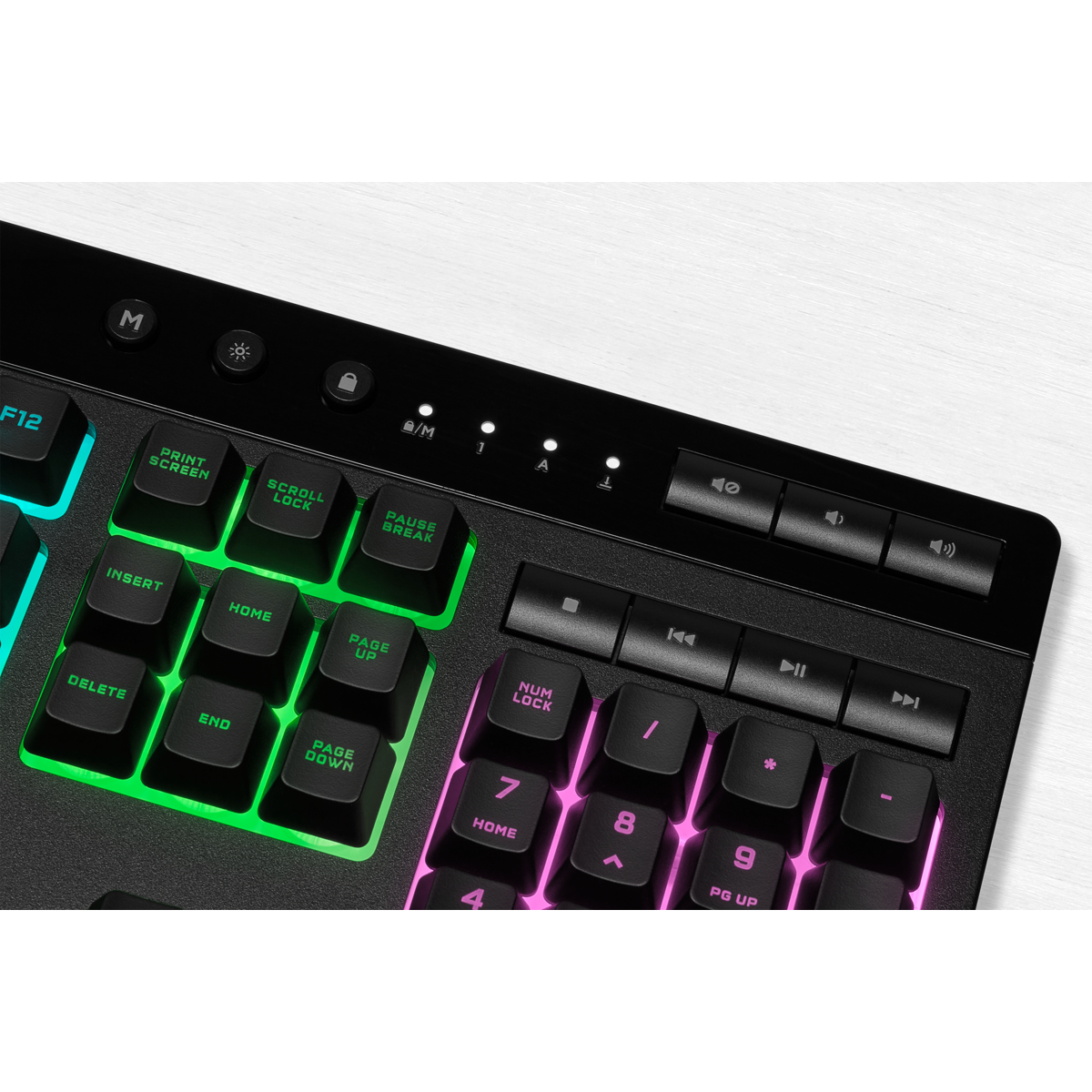 Corsair K55 RGB PRO Tastatur Gaming USB Schwarz - (DEU Layout - QWERTZ)