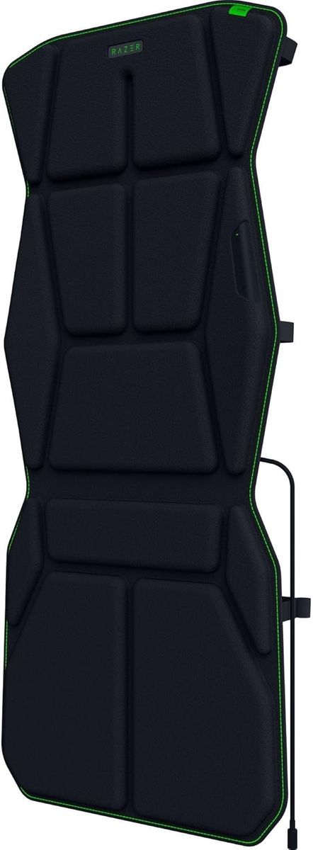 Razer Freyja - Gaming-Sitz-Kissen Auflage mit Razer Sensa HD-Haptik (HyperSpeed Wireless und Bluetooth, für Gaming- und Bürostühle, Haptik-EQ per Razer Synapse) Schwarz