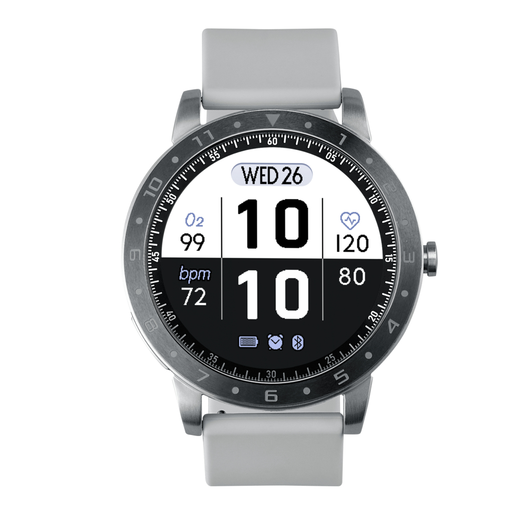 ASUS 90HC00M1-P00030 VivoWatch Strap HC-S03 Armband Silikon Ersatzband Grau