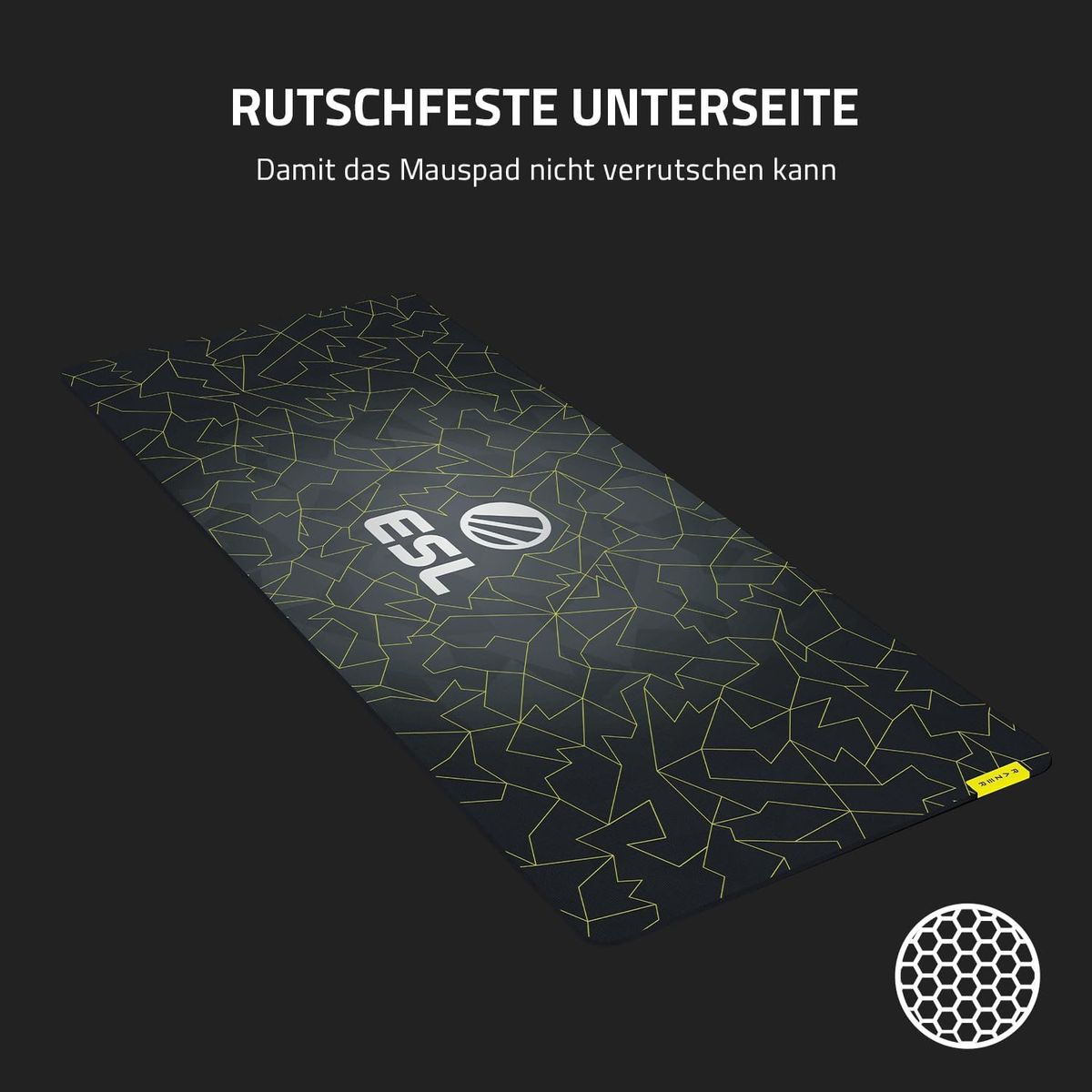 Razer Gigantus V2 XXL - Weiches Gaming-Mauspad für schnelle Spielstile und optimale Kontrolle (940 x 410 x 4mm, Texturierter Stoff aus Mikrogewebe, Rutschfestes Gummi) ESL Ed.