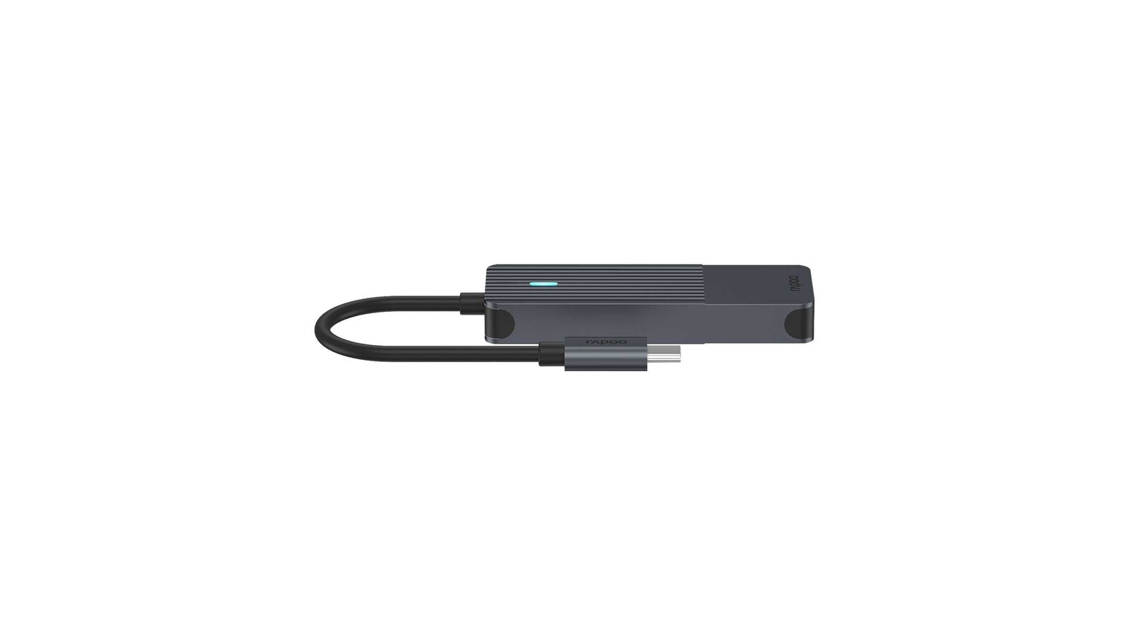 Rapoo UCH-4003 Schnittstellen-Hub USB 3.2 Gen 1 (3.1 Gen 1) Type-C 5000 Mbit/s Anthrazit