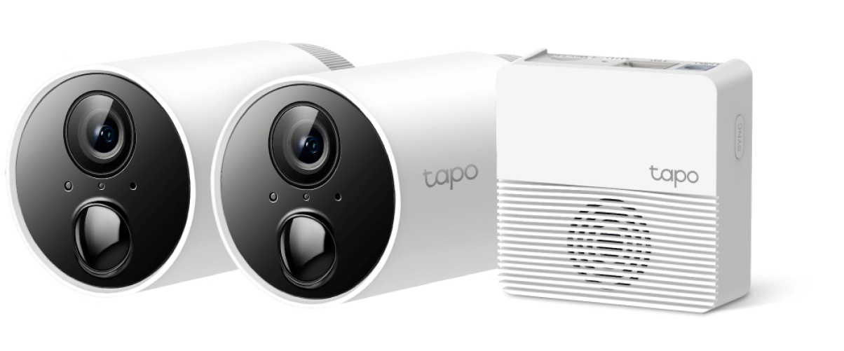 TP-Link Tapo C400S2 Smart Wireless Security Camera System FHD 1080p IP65 White 2er Set v1.0