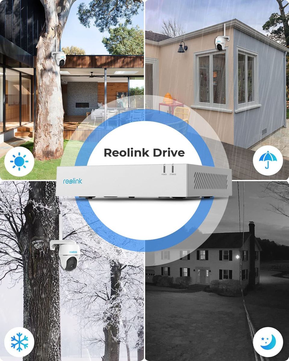 Reolink Drive Lokale Speicherbasis für 3G 4G LTE Überwachungskamera Go PT Plus