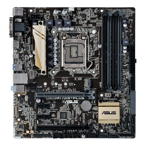 ASUS H170M-PLUS Intel® H170 LGA 1151 (Socket H4) micro ATX