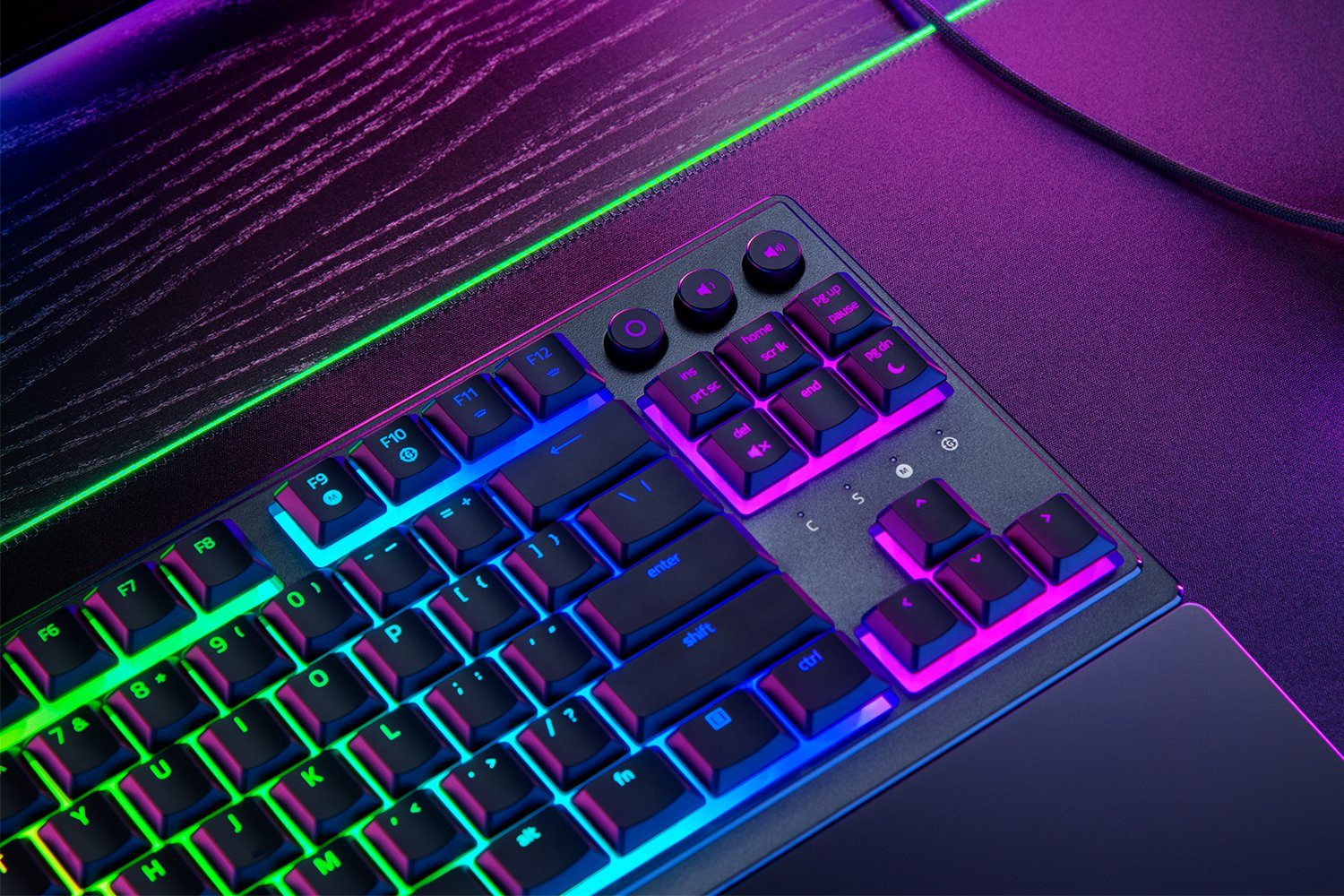 Razer Ornata V3 Tenkeyless tastatur USB Schwarz DEU Layout QWERTZ
